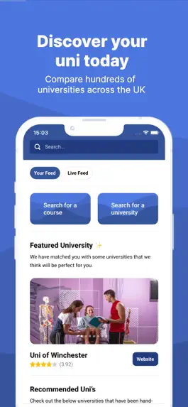 Game screenshot Uni Compare: Degree Courses UK mod apk