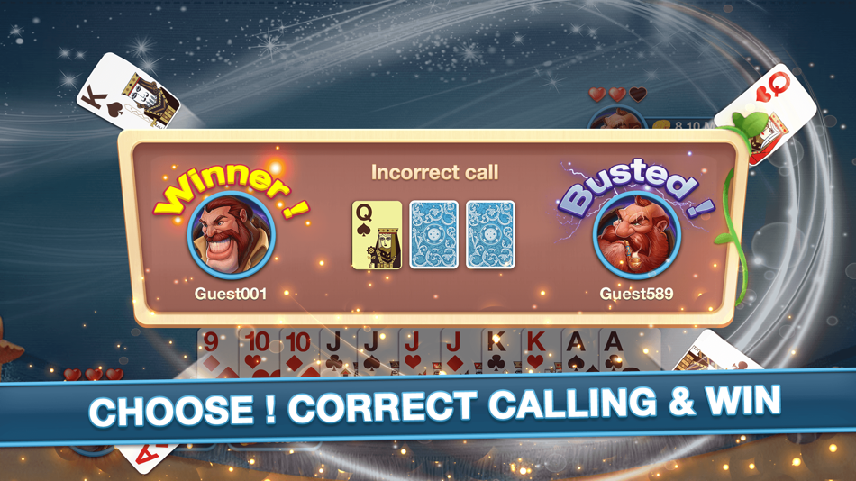 #5. Bluff Card Game (iOS) 由: OEngines Games LLP