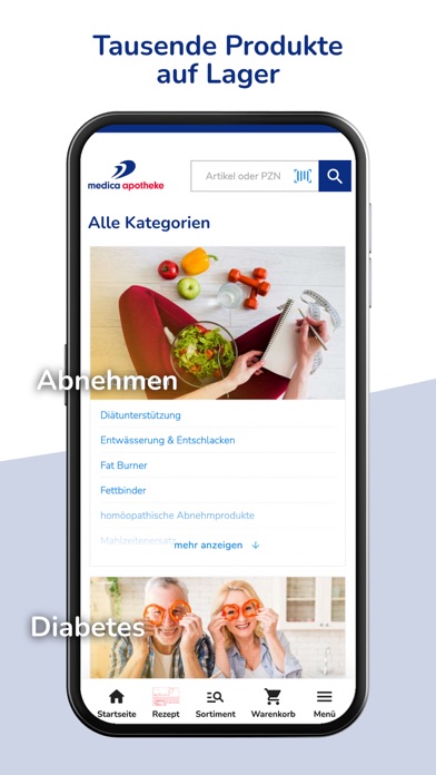 Medica Apotheke Kiel Screenshot