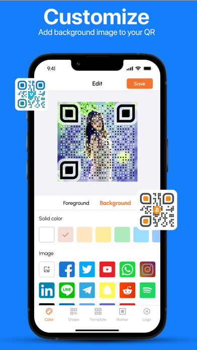 goQR : Create, Scan & Decorate Screenshot