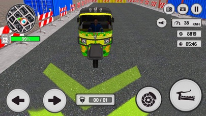 TTR Driver Game Screenshot