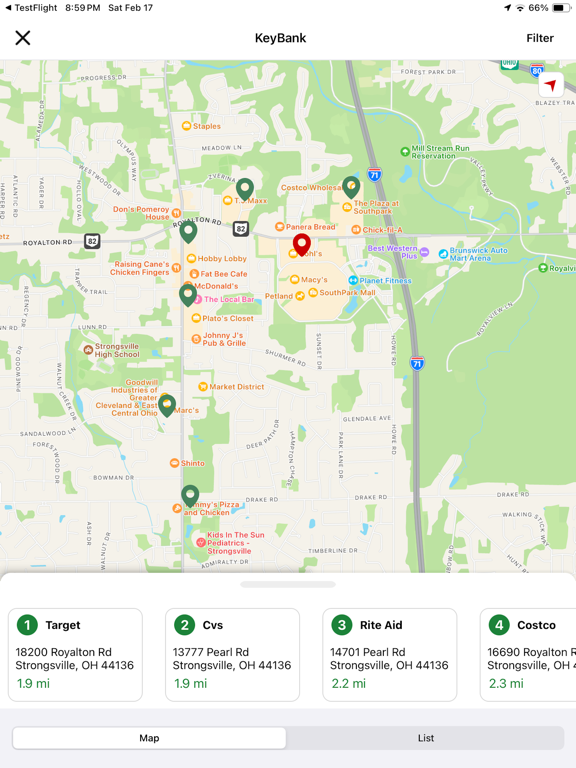 App screenshot