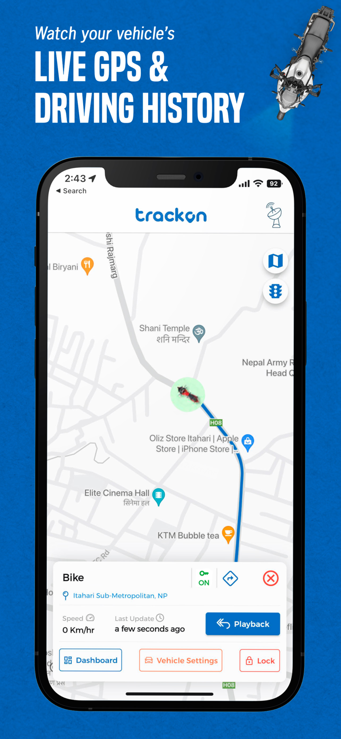 Trackon GPS