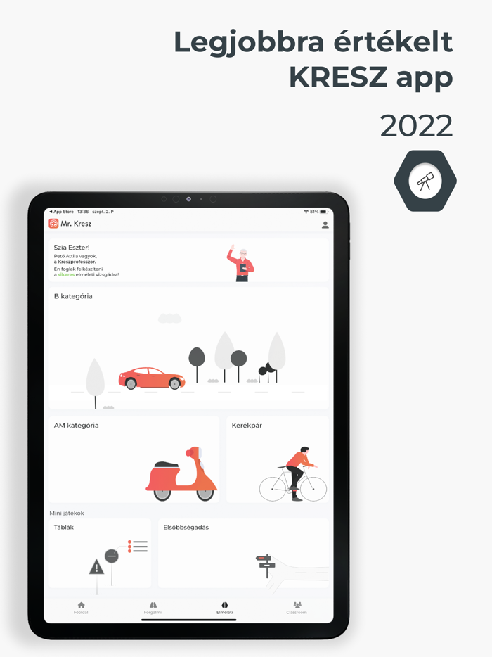 Mr. Kresz 2023 KRESZ TESZT