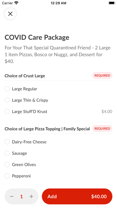 Lion's Den Pizzeria Screenshot