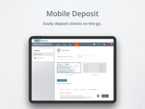 Screenshot #6 pour West Community Credit Union