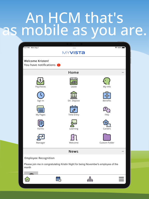 PDS Vista iPad screenshot 1 - Business app