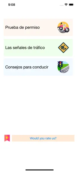 Game screenshot Examen de manejo Motocicleta mod apk
