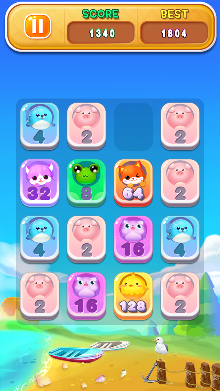 2048Number Puzzle Games