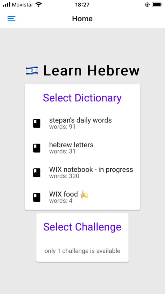 Learn Hebrew App - 1.0 - (iOS)