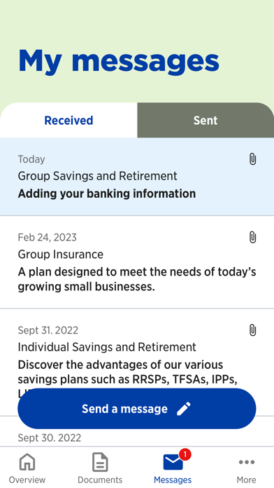 iA Mobile Screenshot