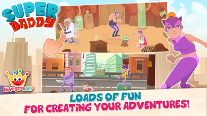 Super Daddy - Dress Up a Hero Screenshot