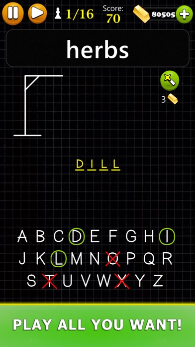 Hangman+ Word Gameのおすすめ画像5