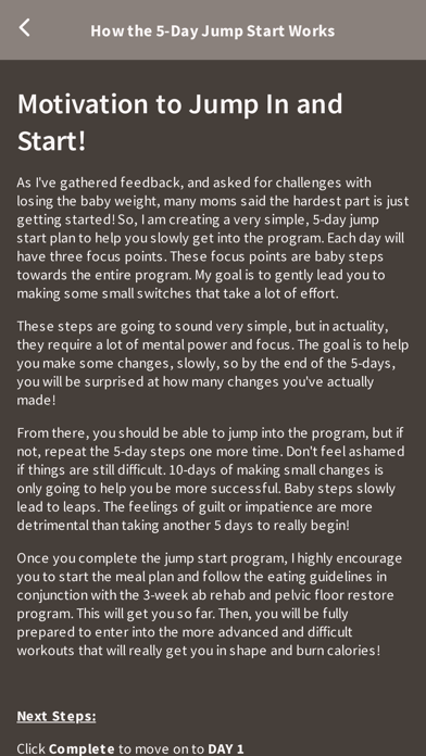 The Postpartum Cure Plan Screenshot