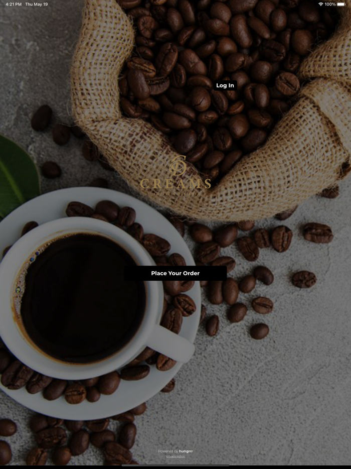 Creams Coffee and Desserts