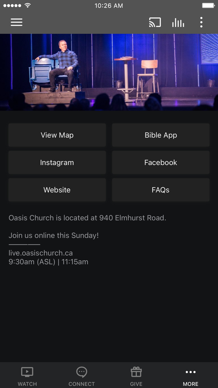 Oasis Church Winnipeg