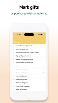 Gift Ideas Checklist screenshot 3