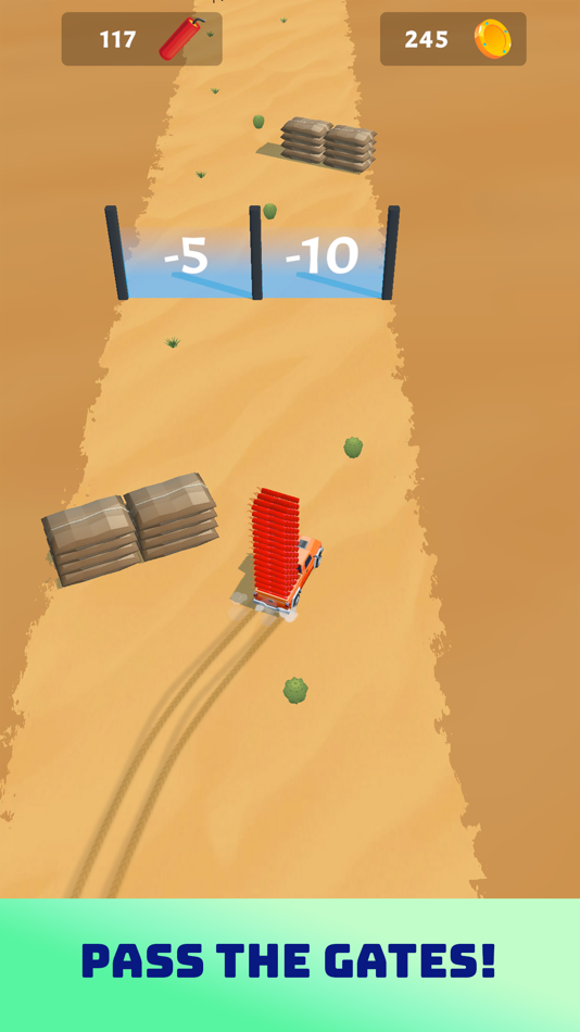 #3. Zombie Rush Drive (iOS) 由: Atlas Yazılım