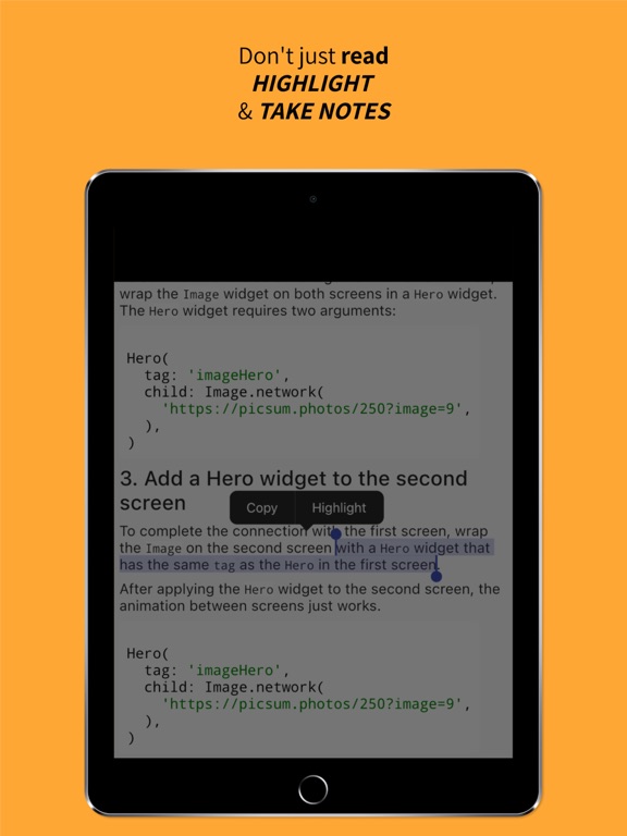 App screenshot