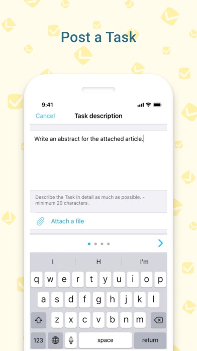 Insolvo: Freelancers for Hire Screenshot