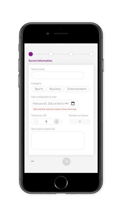 Secretsville iPhone screenshot 4 - News app