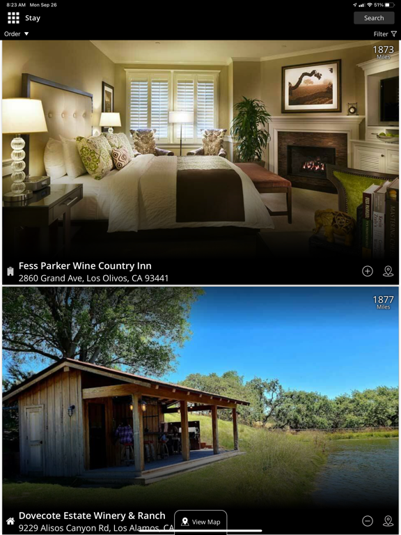 Discover Santa Ynez Valley! iPad screenshot 4 - Travel app