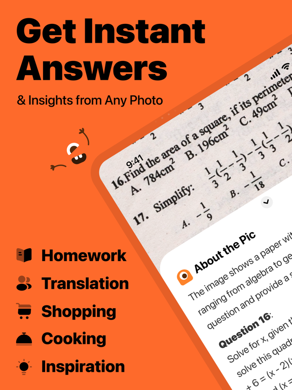 Picurious: AI Answer-Translate