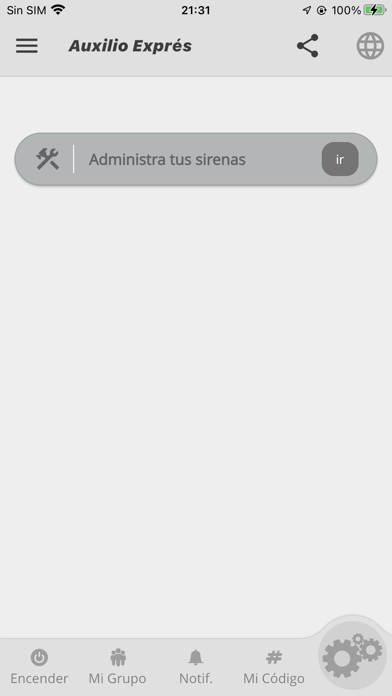 Auxilio Exprés Screenshot