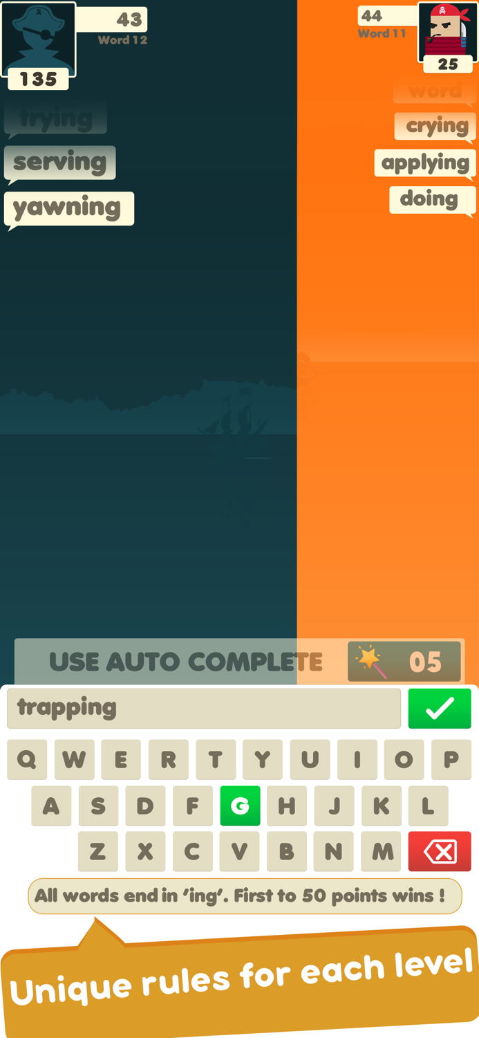 Word War - Word Battle Games