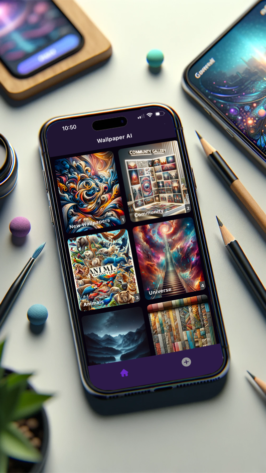 #4. Wallpaper AI: AI Art Generator (iOS) 由: Johan Astudillo