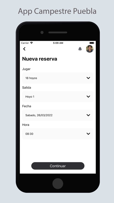 Club Campestre Puebla Screenshot