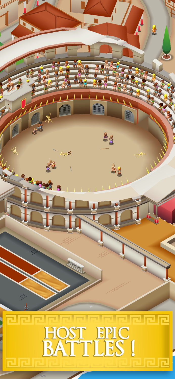 Idle Gladiator Empire Tycoon
