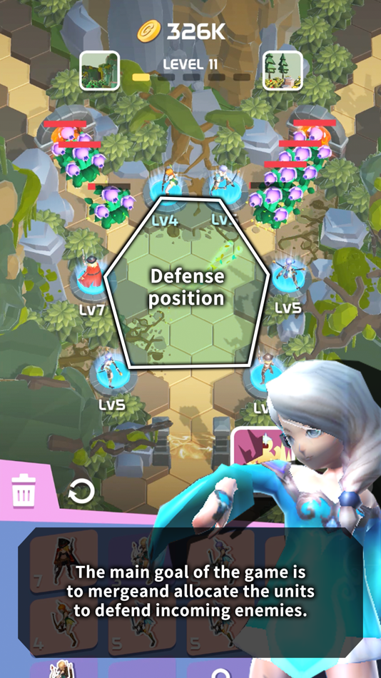 #1. Merge Defence: Kingdom (iOS) Podle: GRAVITY NEOCYON