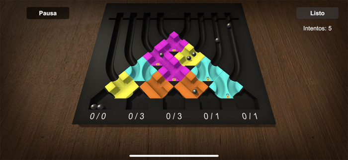 Circuito Lógico Marble Puzzle