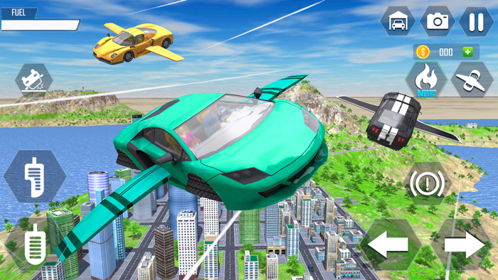 Flying Car Extreme Simulator