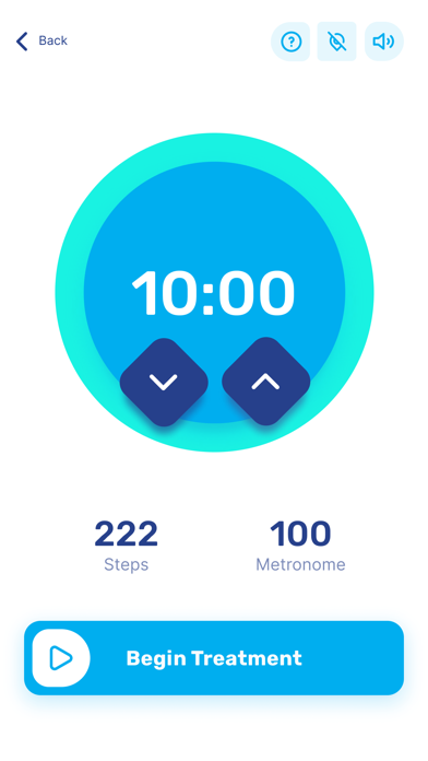 Beats Medical Parkinson’s App Screenshot