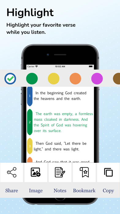 Oly Bible Screenshot
