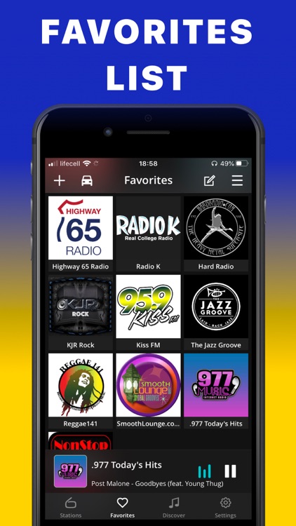 FM Radio Tuner live Player app screenshot-3