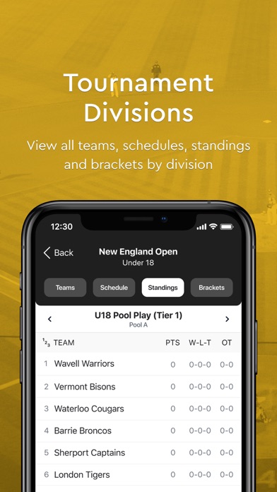 SNE Tournaments Screenshot