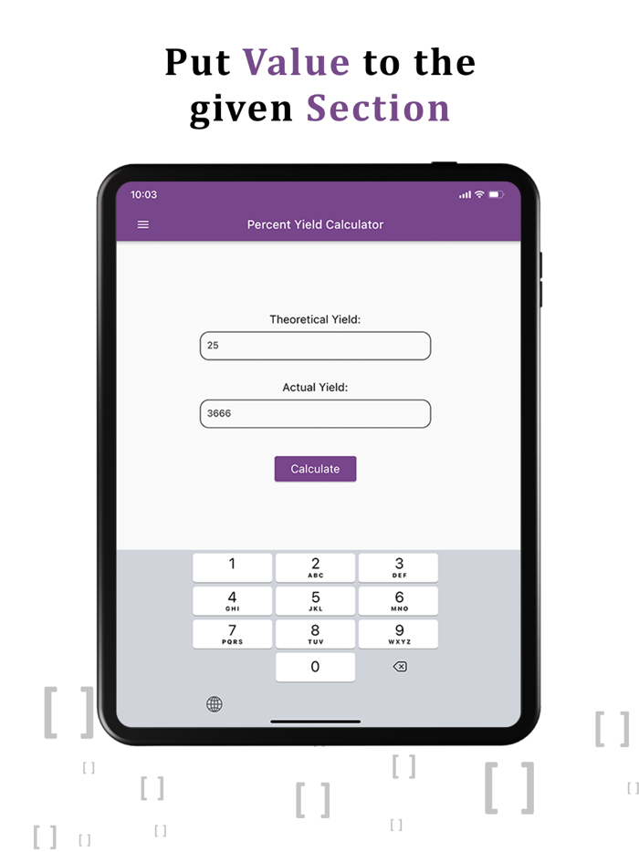 Percent Yield Calculator