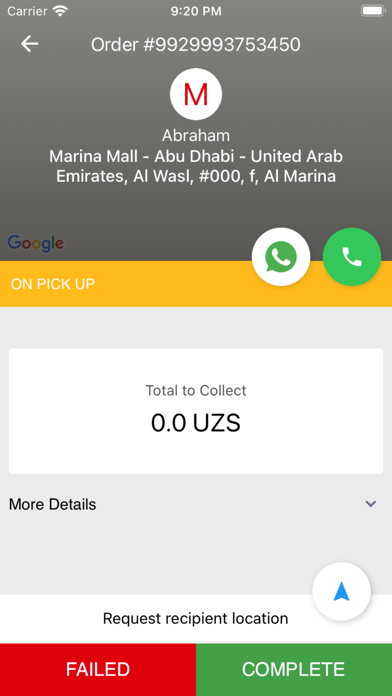App screenshot