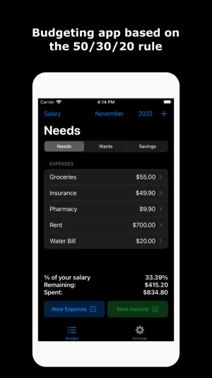 RULEIT - Your Budget App screenshot 1