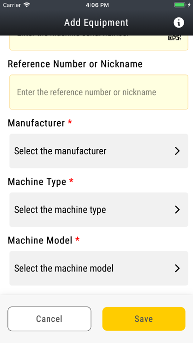 Cat® Wear Management System Screenshot