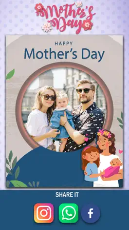 Game screenshot Mother's day frames Collage Ap hack