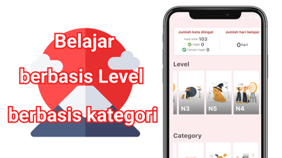 bahasa jepang BINTANGO JLPT Screenshot