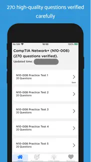 comptia network+ (n10-008) iphone screenshot 1