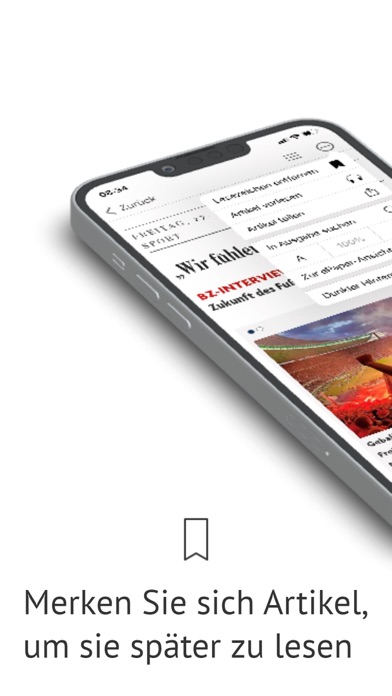 Badische Zeitung Screenshot
