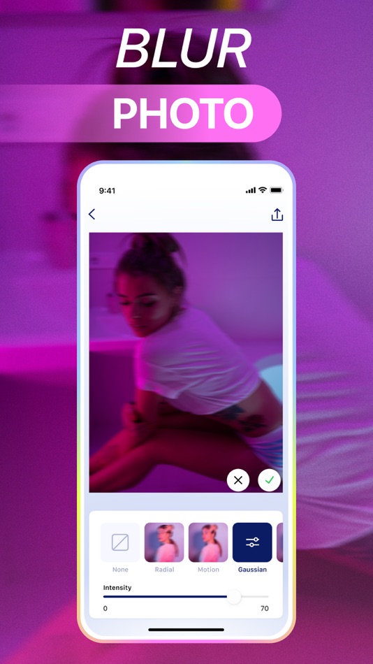 #1. Blur Background Photo Editor (iOS) By: Appic Stars LLC