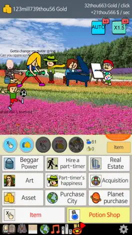 Game screenshot Beggar Life  Clicker Adventure mod apk