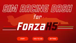 sim racing dash for forzah5 iphone screenshot 2